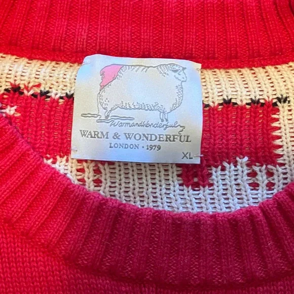 Princess Diana Black Sheep Sweater Warm & Wonderful XL - Picture 2 of 3